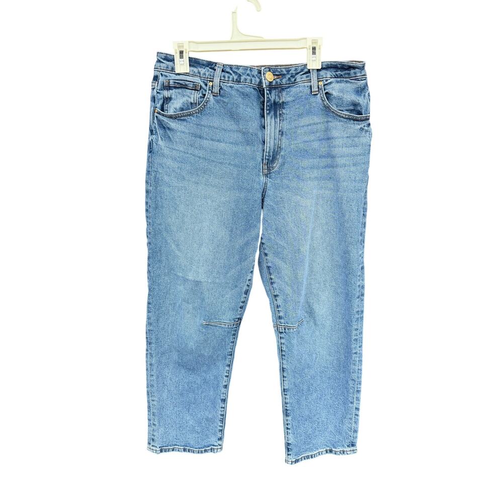 KUT from the Kloth Ashley High Rise Slouchy Barrel Jeans 10P